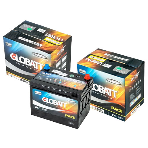 Globatt Battery JIS-NS70R 80D26R