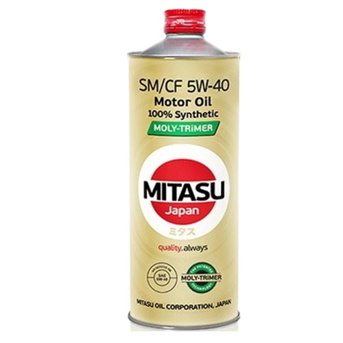 Mitasu-Moly Trimer SM/CF 5W-40 100% Synthetic 1Ltr